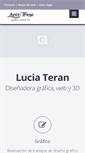 Mobile Screenshot of lucia-teran.com